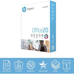 HP Printer Paper 8.5×11 Office