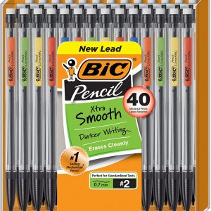 Mechanical Pencil, Medium Point (0.7 mm), 40-Count