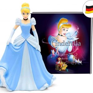 tonies Hörfigur für Toniebox, Disney – Cinderella Hörspiel Ohne Liedern, Hörspiel für Kinder ab 4 Jahren, Spielzeit ca. 59 Minuten