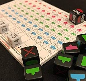 Turn One Gaming Supplies Space Invaders Dice! Board Game