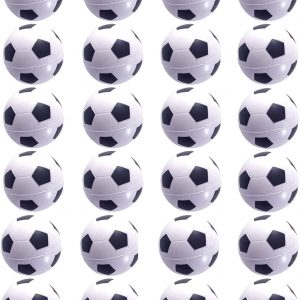 24 Counts Mini Soccer Football Stress Ball, Mini Foam Squeeze Sports Ball Toys for Kids Fun Party Favors by MOMOONNON