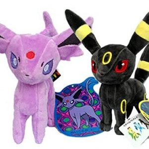 Japanese Imports Umbreon And Espeon Pokemon 8″ Inches Plush Duo Sword And Shield