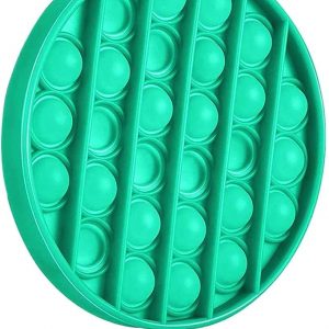 Cylme Push pop Bubble Sensory Fidget Toy, Autism Special Needs Stress Reliever Anxiety Relief Toys, Extrusion Bubble Fidget Sensory Toy (Green)