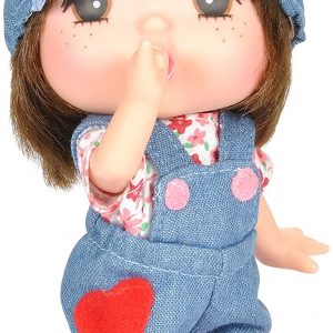 Gege Mini : Style D Japanese Doll, Brunette, 6″