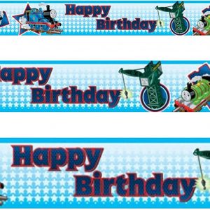 Thomas The Tank Engine Happy Birthday Banner