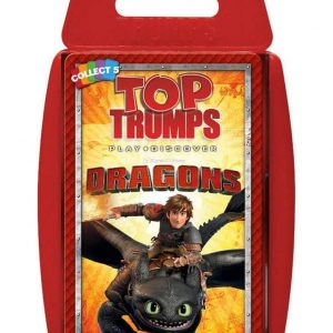 Champion Dreams Top Trumps DreamWorks Dragons Pack 1 and 2 Including How To Train Your Dragon Hidden World
