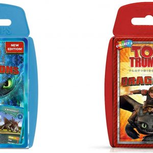 Champion Dreams Top Trumps DreamWorks Dragons Pack 1 and 2 Including How To Train Your Dragon Hidden World