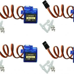 4Pcs SG90 9g Micro Servos for RC Robot Helicopter Aeroplane Controls Car Boat