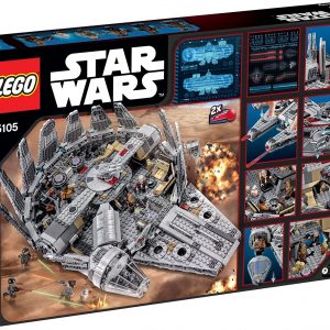 LEGO Star Wars Millennium Falcon 75105 Building Kit by Star Wars