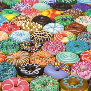 1000 Piece Puzzle for Adults – Difficult Donuts Jigsaw Puzzle