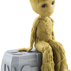 Marvel Guardians of The Galaxy Dancing Groot – New Talking I Am Groot Featuring Little Groot! Voice & Sound Activated Dancing Mini Groot with in-Built Music