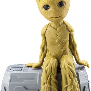 Marvel Guardians of The Galaxy Dancing Groot – New Talking I Am Groot Featuring Little Groot! Voice & Sound Activated Dancing Mini Groot with in-Built Music