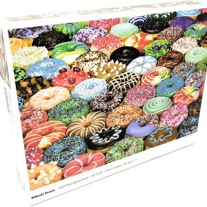 1000 Piece Puzzle for Adults – Difficult Donuts Jigsaw Puzzle