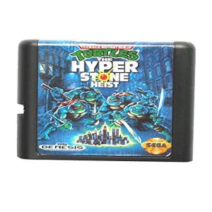 Turtles The Hyperstone Heist 16 bit MD Game Card For Sega Mega Drive For Genesis with box