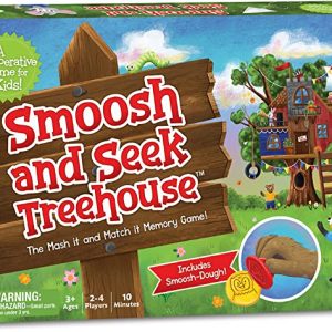 Fun Express Smoosh and Seek Treehouse – 12.91″ x 8.82″ | Multicolored Design | Pack of 1