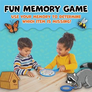 Peaceable Kingdom Bandit’s Memory Mix-Up – Memory Game for Kids – Great for Single Players, Big & Small Groups – Ages 3 & up
