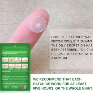 24patches Pimple Patches for Face Acne Healing Patch Bacteria Free Acne Absorbing Cover Invisible Skin Acne Treatment Stickers for Facial
