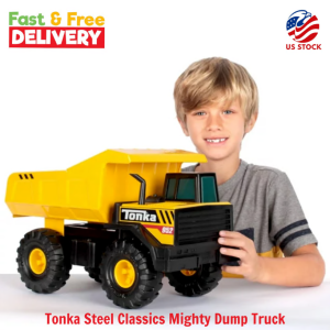 Steel Classics Mighty Dump Truck – Tonka Big Toy Truck