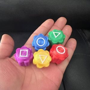 2025 Gonggi Korean Game Stone Trangle Set Catching Toy Gonggi Squid Gong Gi Game Korean Gonggi Game Squid Game Dice Custom Gifts